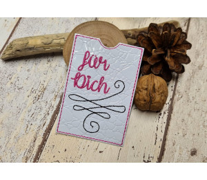 ADVENTSKALENDER 4. Dezember - Stickserie ITH - 14 Geschenkkartenhüllen Vol. 1